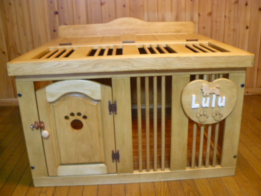 犬用ゲージ木製
