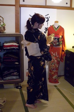 ２０１０・８着付教室 004