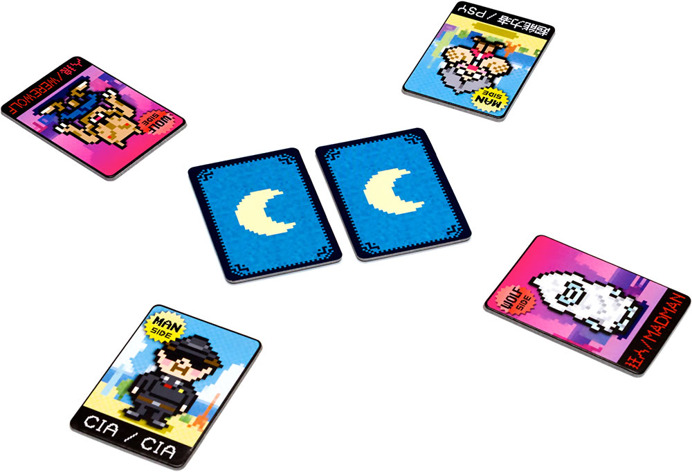 ワンナイト人狼 超人ver:展示用写真