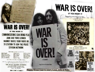 War is
 over