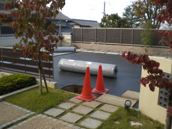 （リアルグリーン）京都府京都市伏見区でリアルグリーンを施工しました。