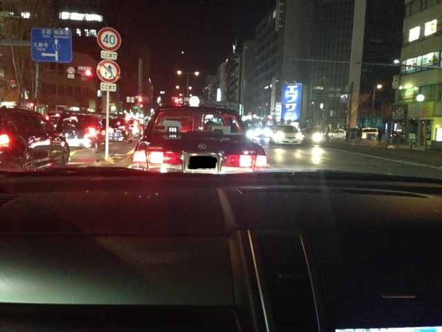 夜間練習　北大阪ペーパードライバースクール