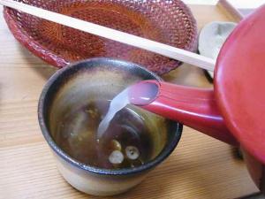 11-11-13　蕎麦湯