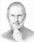 スティーブ・ジョブズ似顔絵