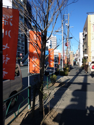 1_街あげての七福神巡りの様子