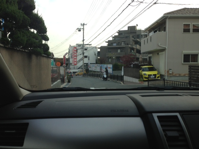 ペーパードライバー出張教習　大阪府茨木市彩都