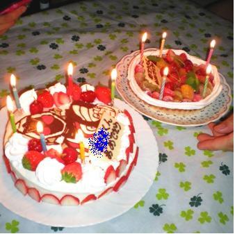 お誕生日ケーキ
