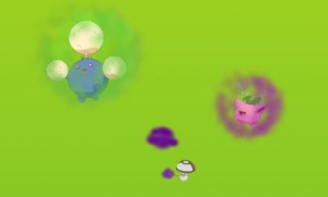 邪魔をするポケモン