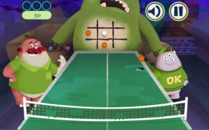 三目並べゲームのパネル