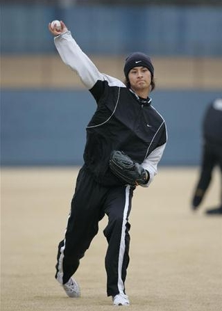 球児、ダルと極秘トレ02