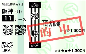 ガルボ 阪神カップ2012