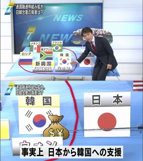 平成２３年（２０１１年）１０月の日韓首脳会談で、野田佳彦が日本国民には何の相談も説明もないまま韓国の李明博に提案し、新たに５７０億ドルの枠を拡充し、１３０億ドル（当時１兆円）から７００億ドル（当時５．