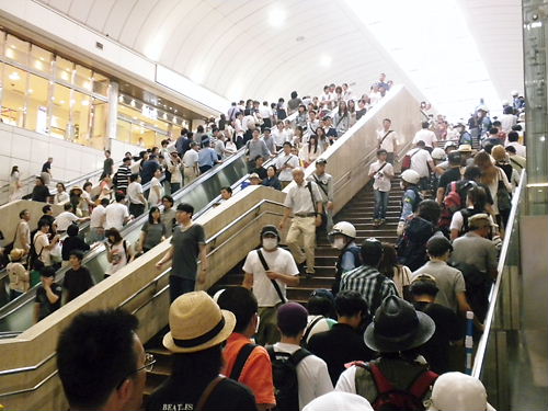 反日極左と不逞外国人から川崎を護るデモ20130728