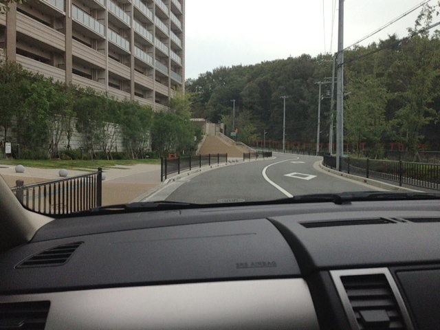 ミリカヒルズで運転練習　北大阪ペーパードライバー