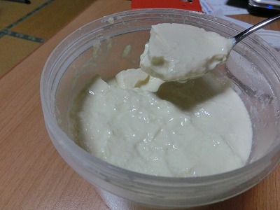 玄米豆乳完成２