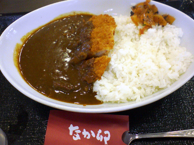 なか卯のカツカレー