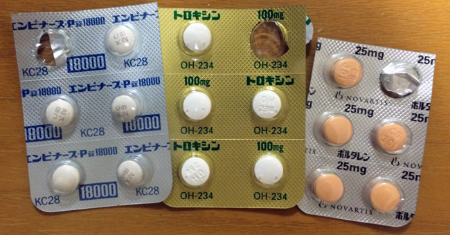 痛風で処方された薬