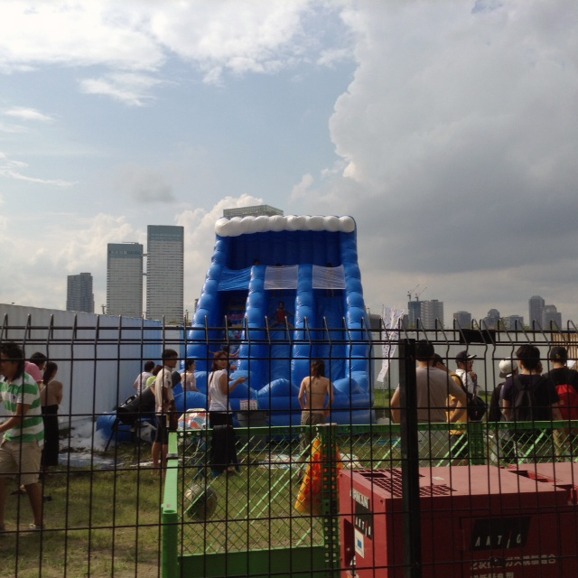 なんちゃってウォータースライダー