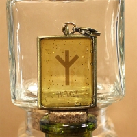 ルーンレジンペンダント【ルーン・エオロー・EOLH】