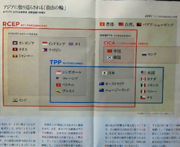 アジアに張り巡らされる「自由の輪」