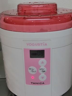 自宅で豆乳ヨーグルト