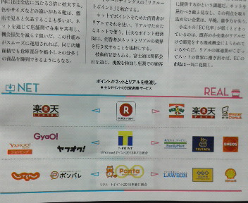 ポイントがネットとリアルの橋渡し