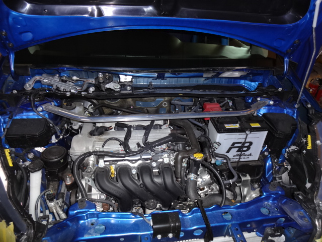 ｎｃｐ１３１ ヴィッツ スーパーチャージャー取り付け その１ ノバいさぎのブログ