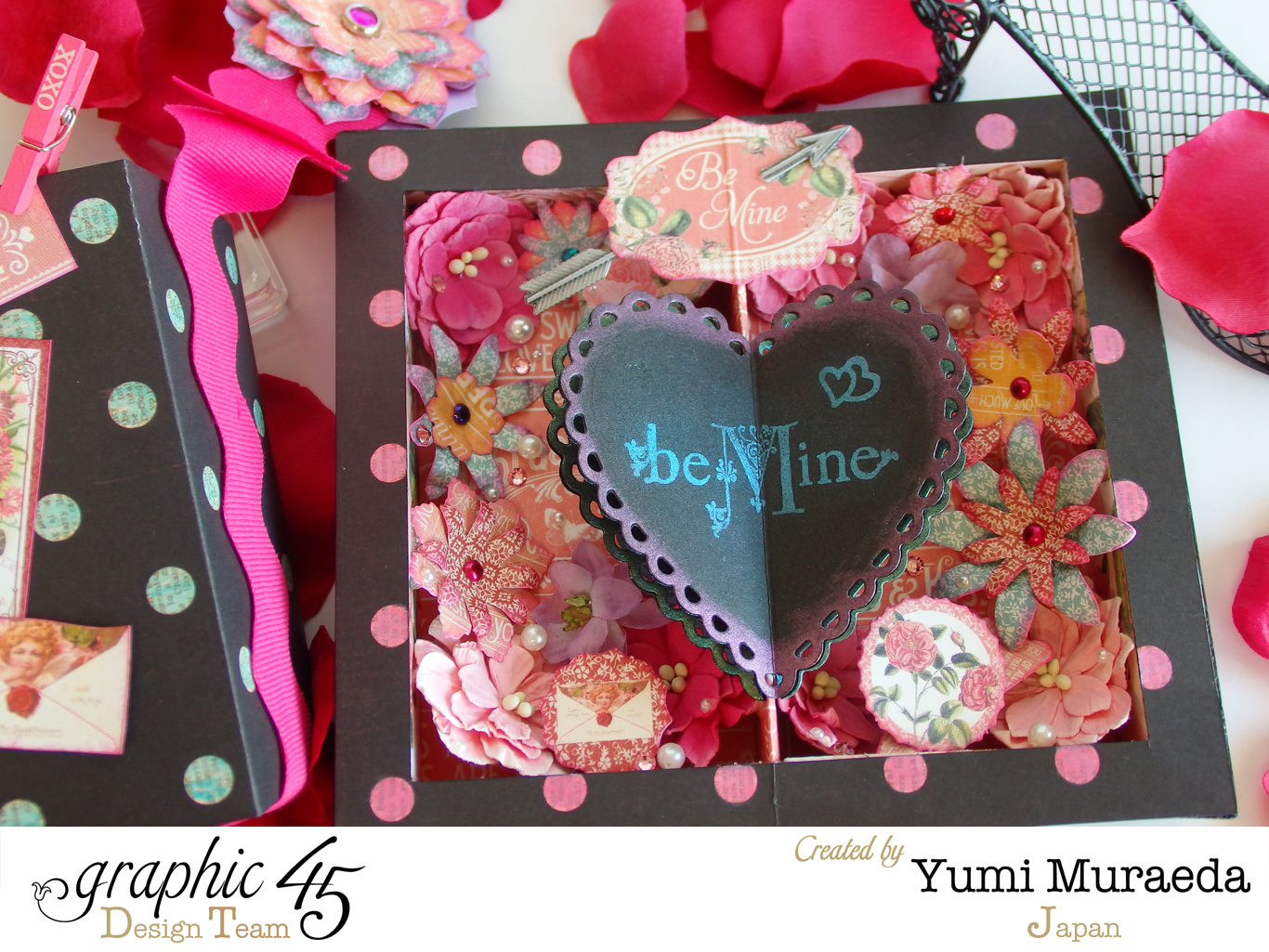 Time to Flourish Valentine Box-Card “XOXO”1