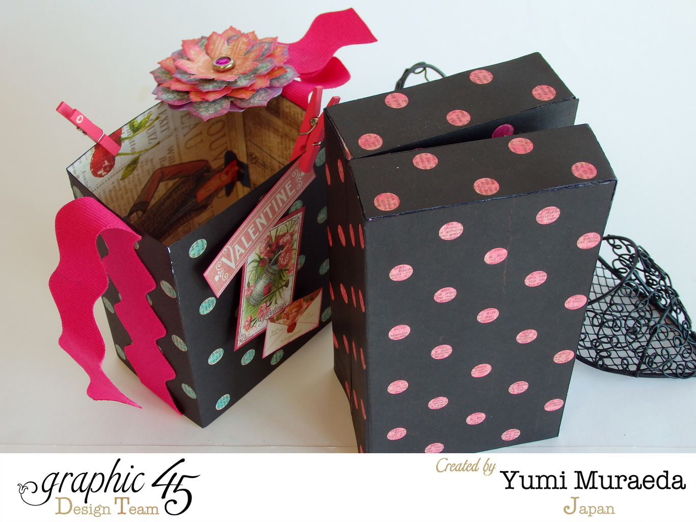 Time to Flourish Valentine Box-Card “XOXO”4