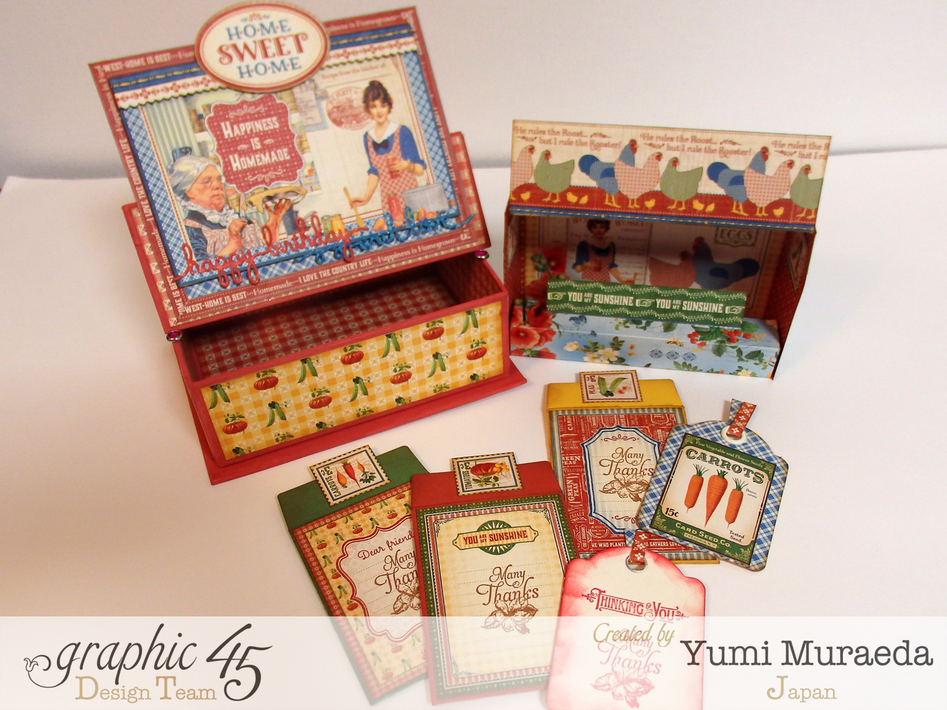 yuyu3CHAHome Sweet Home stand Card with Easel Box1