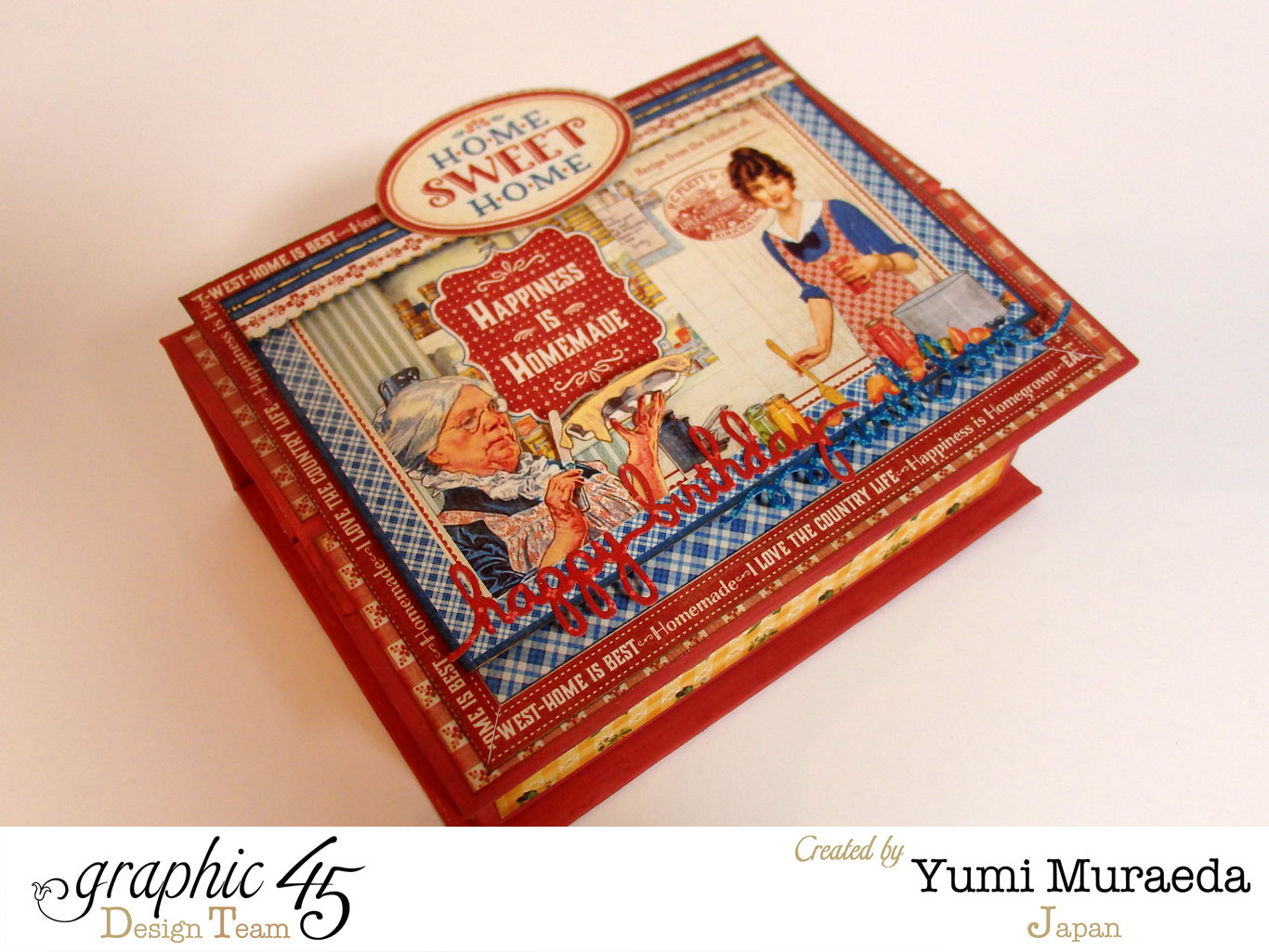 yuyu3CHAHome Sweet Home stand Card with Easel Box4