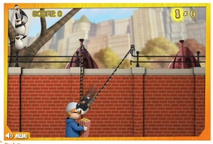 隊長を発射