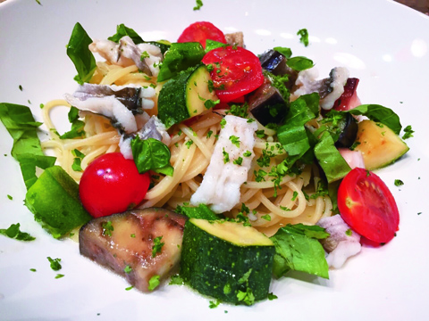 ハモパスタサンプル