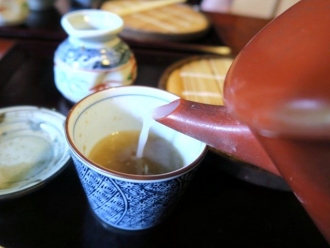 15-8-23　蕎麦湯