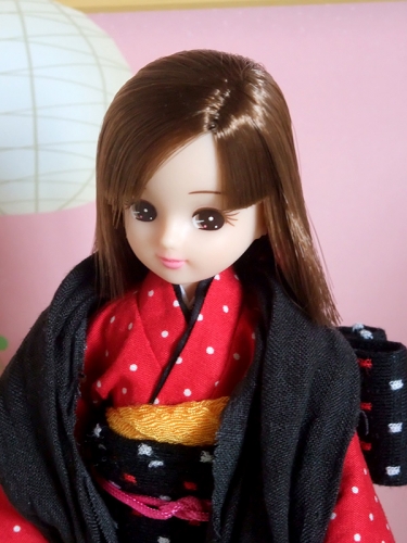 着物リカとストール