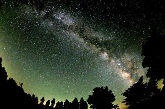star filled sky