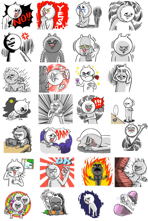 ハイテンション猫