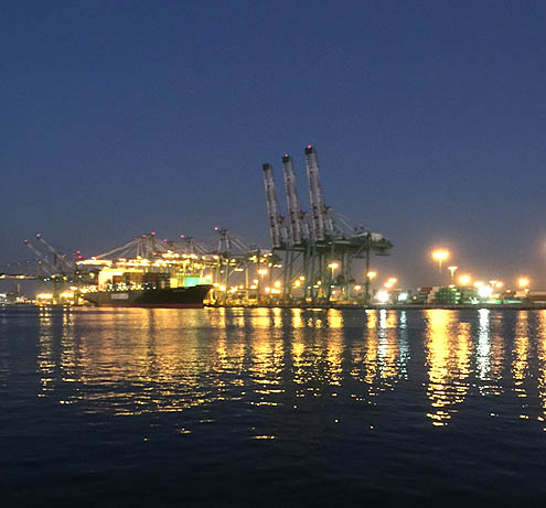 正直さんぽロサンゼルスの港
