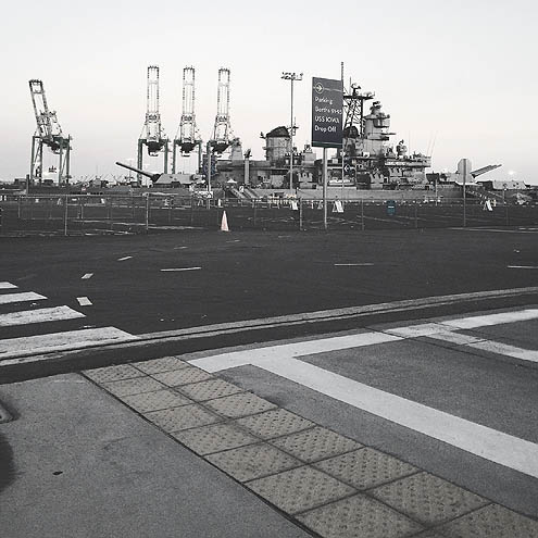 正直さんぽロサンゼルスの港