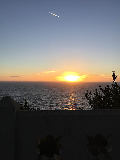 サンセット眺めながら正直さんぽ