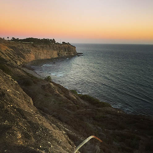 サンセット眺めながら正直さんぽ