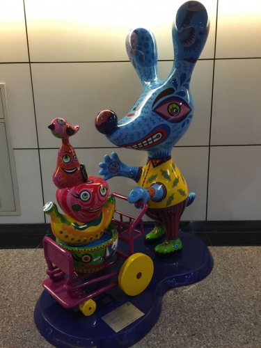 桃園空港オブジェ