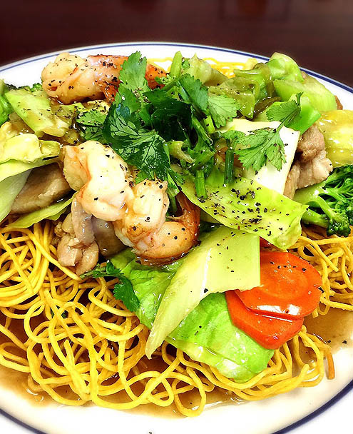 ベトナム風かた焼きそば