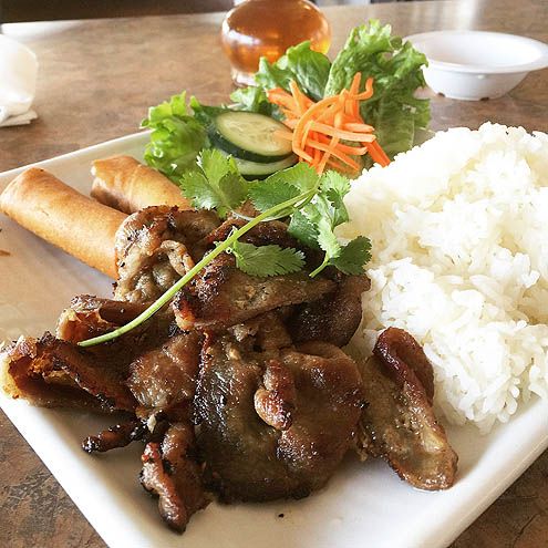 BBQポークライス@PhoHongLong