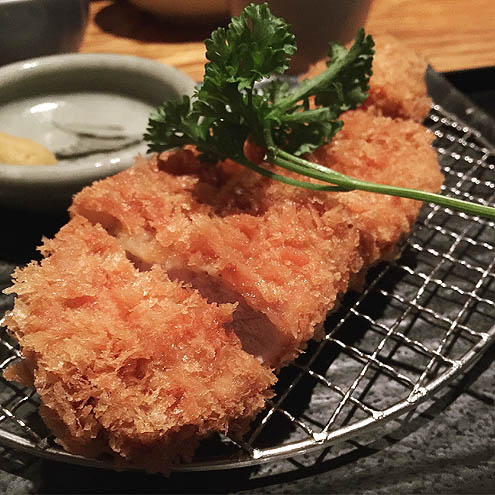 神楽のトンカツ