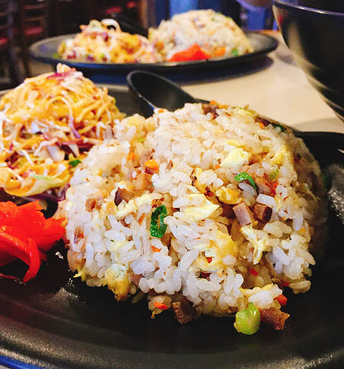きらく味噌ラーメンとチャーハン