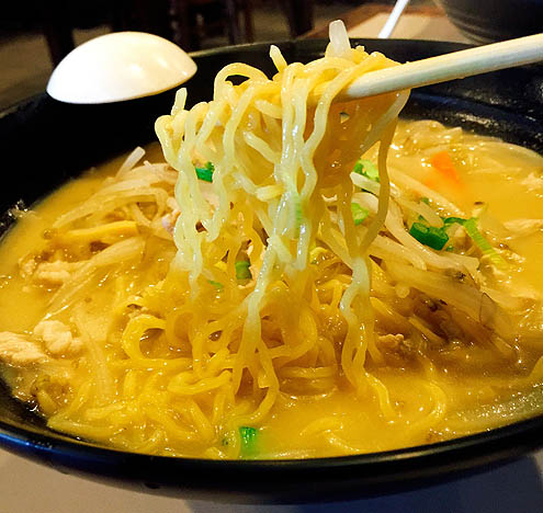 きらく味噌ラーメンとチャーハン