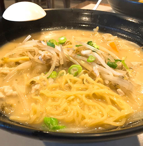 きらく味噌ラーメンとチャーハン