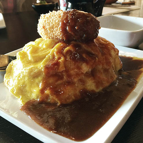 小千谷のオムライス