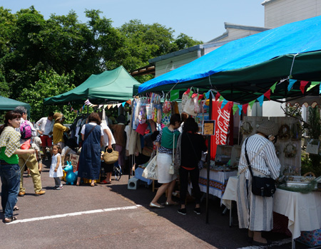 創業祭　マーケット　インテリア